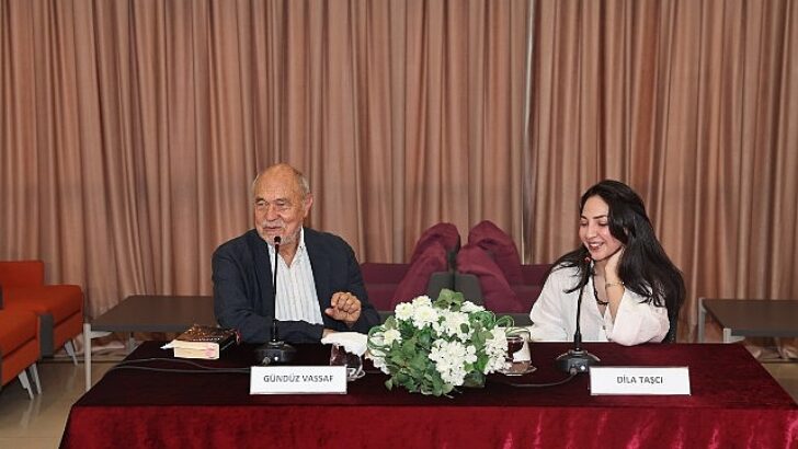 Usta müellif Gündüz Vassaf okurlarıyla buluştu