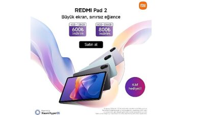 Xiaomi, Redmi Pad 2 Serisi ile Eğlenceyi Yeni Bir Boyuta Taşıyor: Daha Canlı, Daha Gerçek