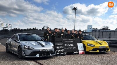 Xiaomi SU7 Ultra, Nürburgring’de Elektrikli Üst Segmentte Rekor Kırdı