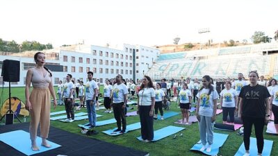 Yoga Günü’ne özel aktiflik