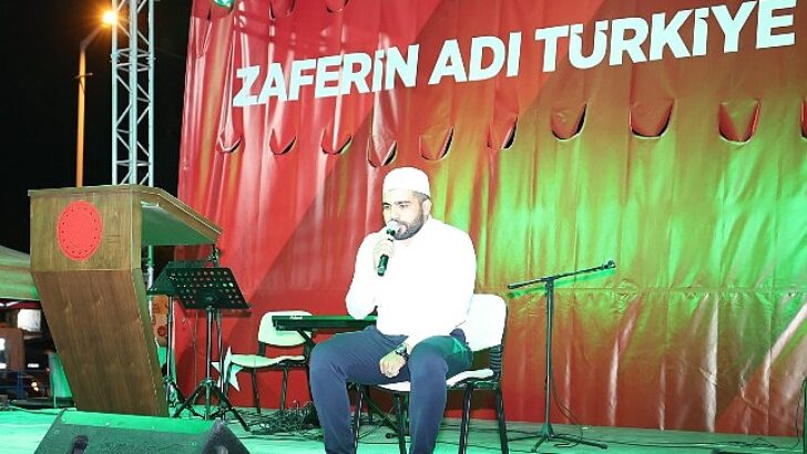 15 Temmuz Demokrasi ve Ulusal Birlik Günü Kutlandı