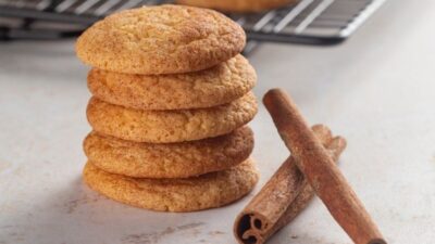 4 Malzemeli Tarçınlı Kurabiye Tarifi