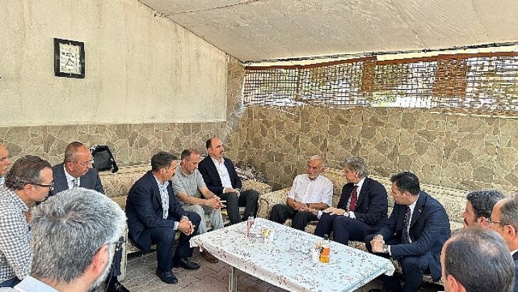 AK Parti Genel Lider Yardımcısı Demir Şehit Muharrem Can’ın Ailesini Ziyaret Etti