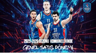 Anadolu Efes 2025-2026 dönemi kombinelerinde genel satış devri başladı