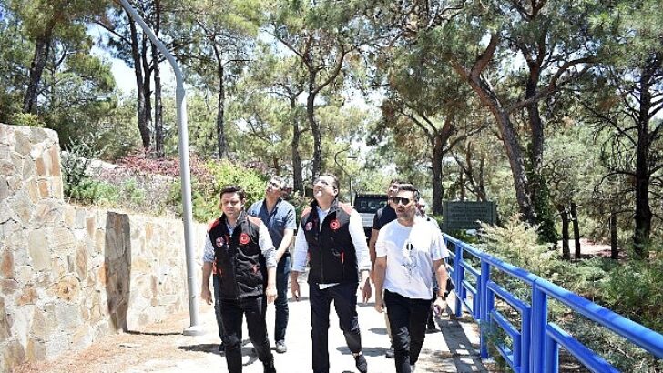 Balçova’nın ormanları termal kamera ile izlenecek Sigara dumanını dahi tespit edip alarm veriyor!
