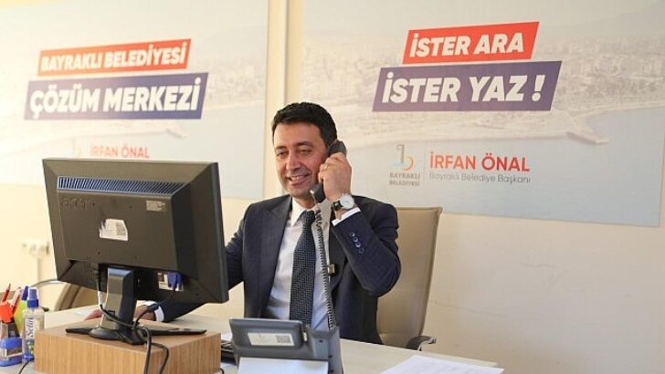 Bayraklı’da 15 ayda 26 bin 456 talep tahlile kavuştu