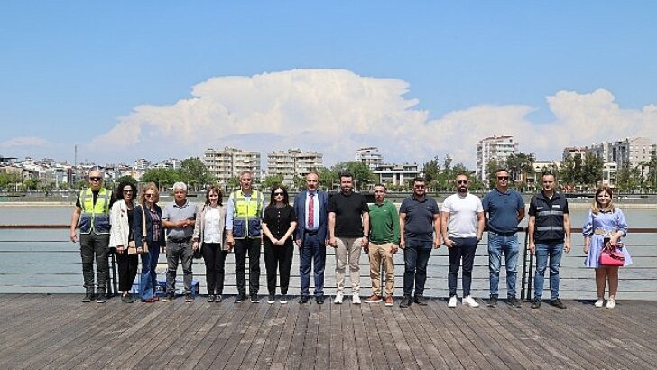 Boğaçayı’nda her gün 6 ile 8 ton ortası sucul ot toplanıyor