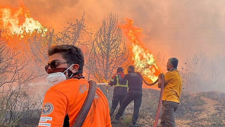 BUCAKUT yangınlarla uğraşta faal rol alıyor