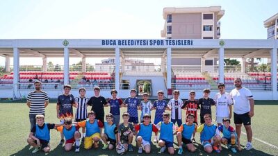 Buca’nın minik kramponları yaz tatilini dolu dolu geçiriyor