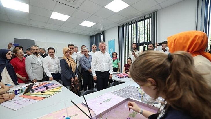 Büyükakın: “Burada çocuklarımız iyilikle yetişiyor”