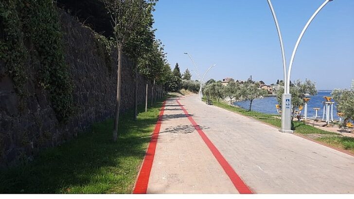 Büyükşehir, bisiklet yolu çizgilerini yeniliyor