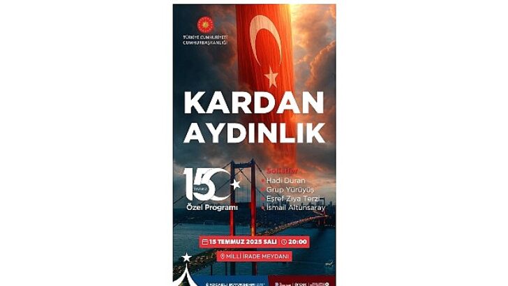 Büyükşehir Dijikültür’de birinci yayın 15 Temmuz’a ayrıldı