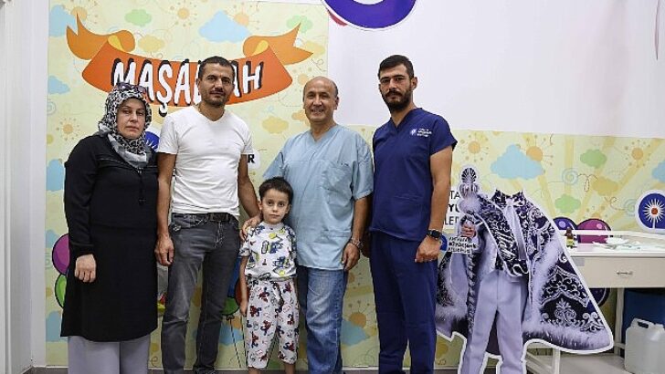 Büyükşehirden fiyatsız ve steril ortamda sünnet hizmeti