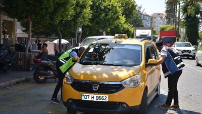 Büyükşehir’den otobüs ve taksilere sıkı kontrol