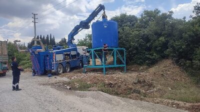 Büyükşehir’den Taral-Tanker Dolum Tesisleriyle Hem Üreticiye Takviye Hem Yangına Karşı Garanti