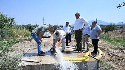 Büyükşehir’den Tiyenli Mahallesi’ne Yeni İçme Suyu Sondajı