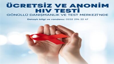 Büyükşehir’den yurttaşlara HIV testi takviyesi