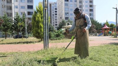 Canik’te Parklar Bakımlı ve Tertemiz