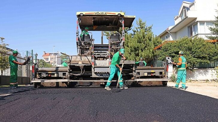 Çankaya, Asfalt Serim Çalışmalarına Sürat Verdi