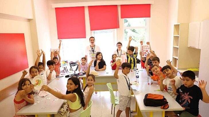 Çankaya’dan çocuklara yaz atölyesi