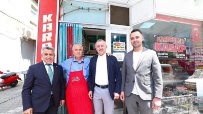 Düğüne gitti, proje inceledi, vatandaşla sohbet etti