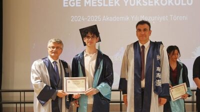 Ege Meslek Yüksekokulu 500 mezunu iş dünyasına uğurladı