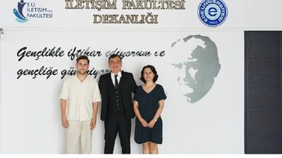 EÜ Bağlantı Fakültesinin çiçeği burnunda mezunu Eren Keskin başarılarıyla isminden kelam ettiriyor