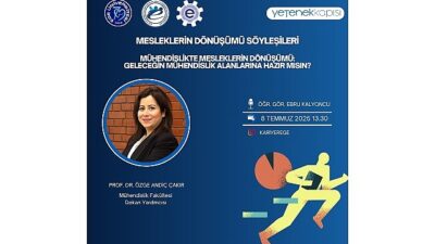 EÜ’de “Mesleklerin Dönüşümü ve Geleceğe Hazırlık” bilgilendirme canlı yayınları başladı
