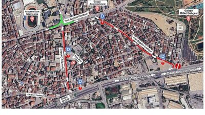 Gebze’de yeni trafik dolaşım planı hayata geçiyor