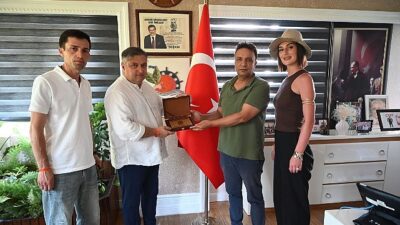 Gürcistan heyetinden Kemer Belediyesi’ne ziyaret