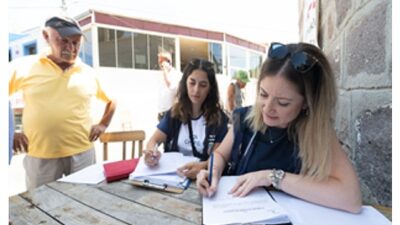 İzmir Büyükşehir Belediyesi saha takımları yangının yaralarını sarıyor