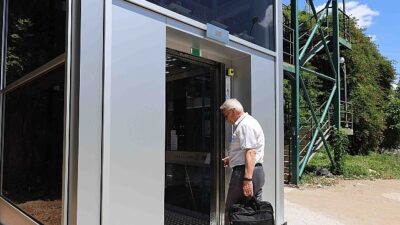 İzmit Tren Garı’ndaki asansör hizmete alındı
