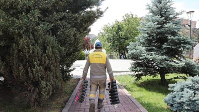 Keçiören’de Parklara Estetik Dokunuş