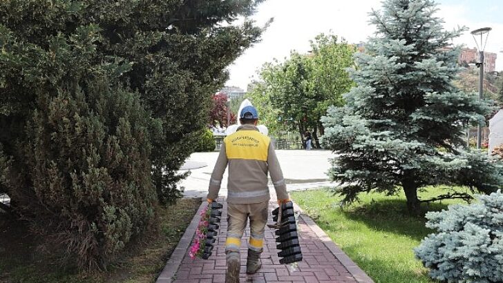Keçiören’de Parklara Estetik Dokunuş