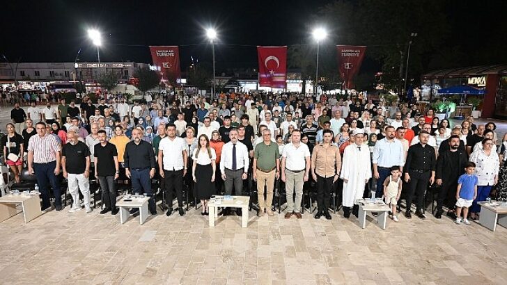 Kemer’de 15 Temmuz anma merasimi