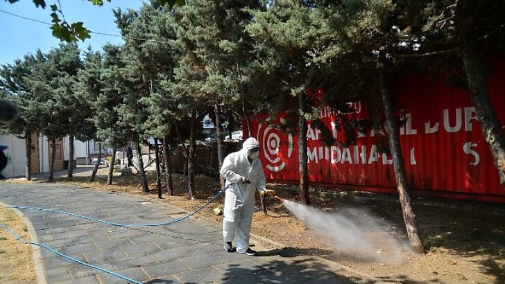 Kene ve Haşerelerle Gayret İçin İlaçlama Çalışmaları Başladı
