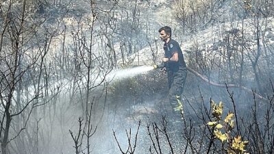 Kocaeli itfaiyesi Bursa’ya dayanağa koştu