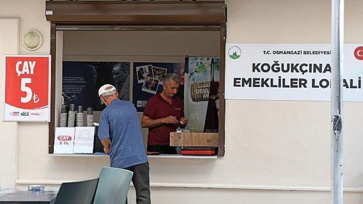 Koğukçınar Emekliler Lokali, mahallelinin uğrak noktası oldu