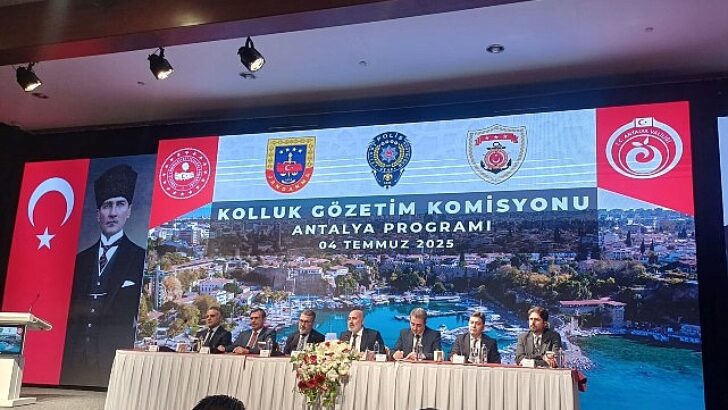 Kolluk Nezaret Kurulu toplandı