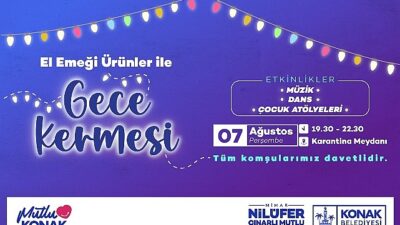 Konak’ta bayanların el emeği ‘Gece Kermesi’nde pahalanacak