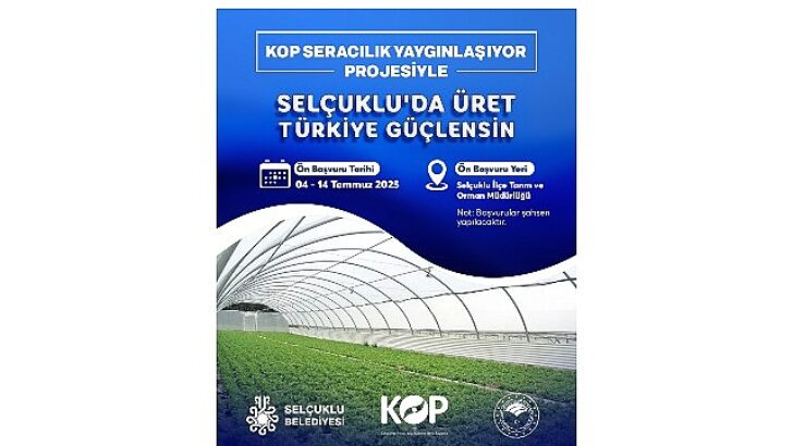 KOP Seracılık Yaygınlaşıyor Projesi’ne müracaatlar başladı.