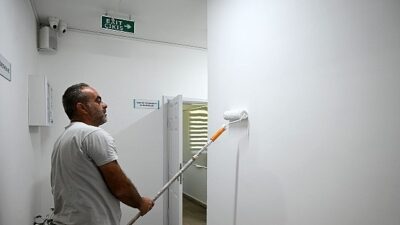 Kurs merkezinde tadilat çalışmaları