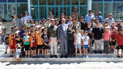 Lider Altay ve Lider Kılca Kur’an Öğrenen Çocukların Heyecanına Ortak Oldu