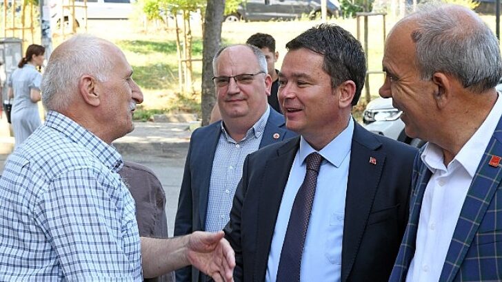 Lider Aydın, Kırcaali Mahallesi sakinleriyle buluştu