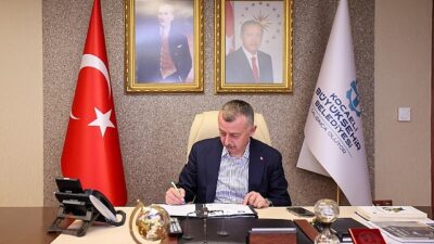 Lider Büyükakın, Gazze ile kardeş kent protokolünü imzaladı