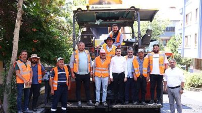 Lider Güner, Asfalt Çalışmalarını Yerinde Denetledi