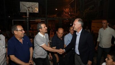 Lider Taban Kemalpaşa Mahallesi Sakinleriyle Buluştu