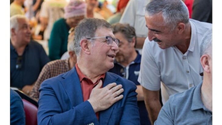 Lider Tugay Aliağa’da aşure lokmasına ortak oldu