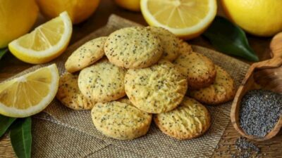 Limonlu Haşhaşlı Kurabiye Tarifi