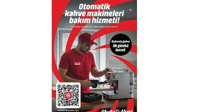 MediaMarkt Türkiye’den meskende otomatik kahve makinesi bakım hizmeti!
